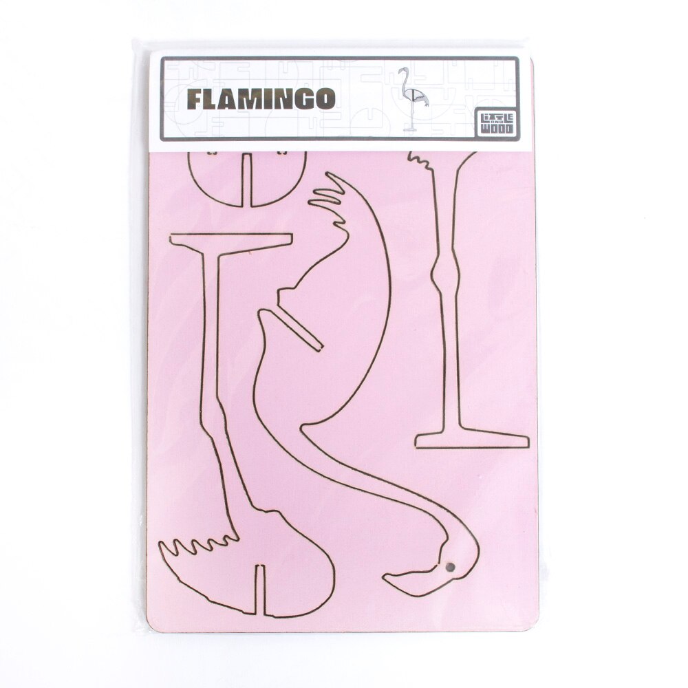 Pink, Models & Kits, Gifts, Little & Wood, Model, Flamingo, Medium, 760515